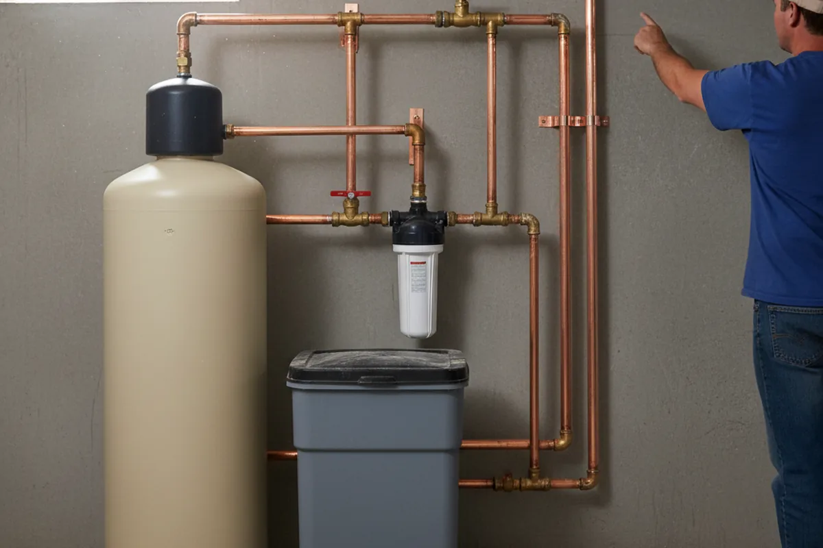Whole-house water treatment system installed in Ridgedale